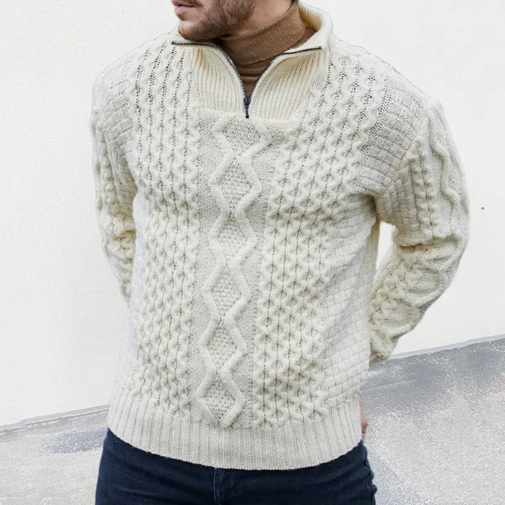Frederic | Tricot Moderne à Col Montant pour Hommes