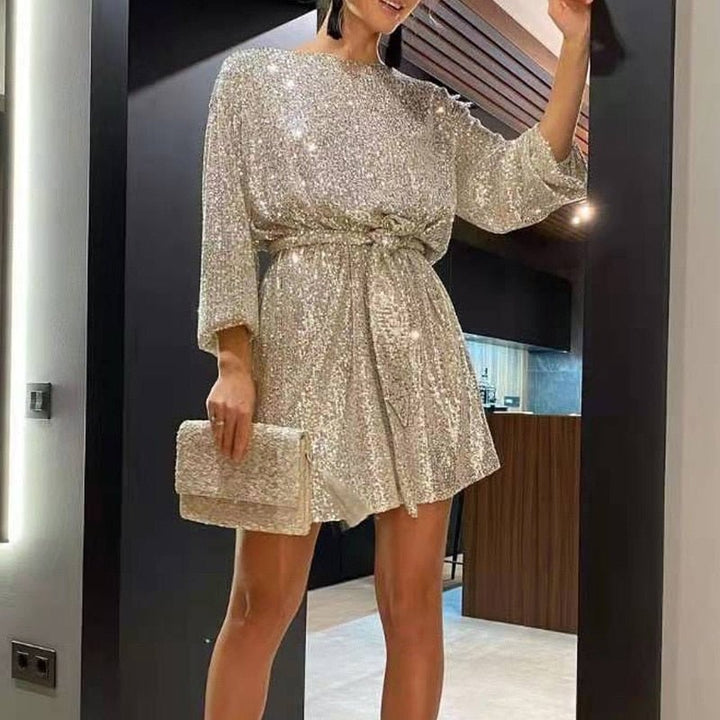 Minerva | Mini robe de fête décontractée