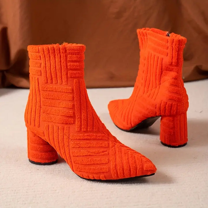Munire | Bottes élégantes à talon block pour femmes