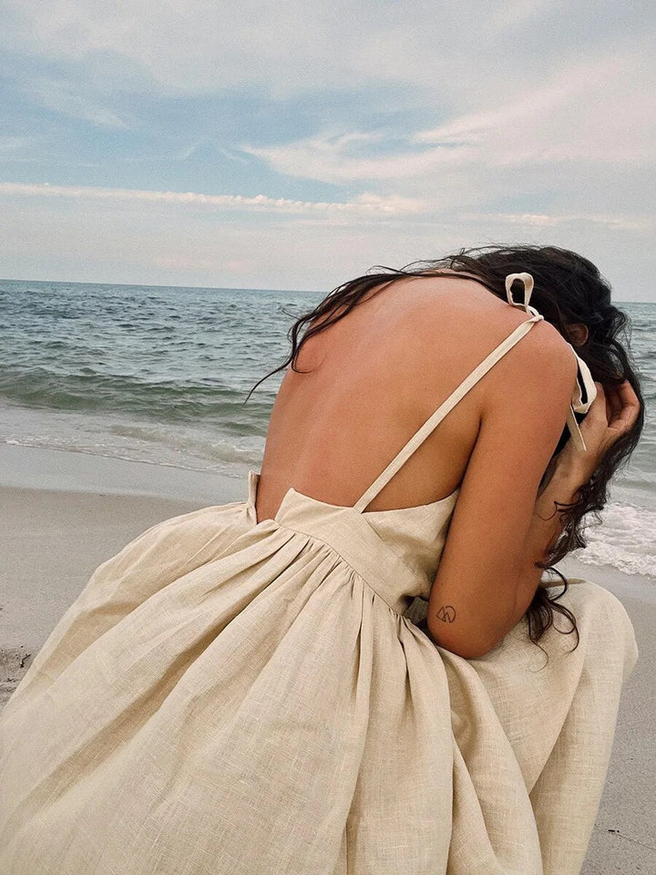 Bettye | Robe Élégante Dos Nu Femme