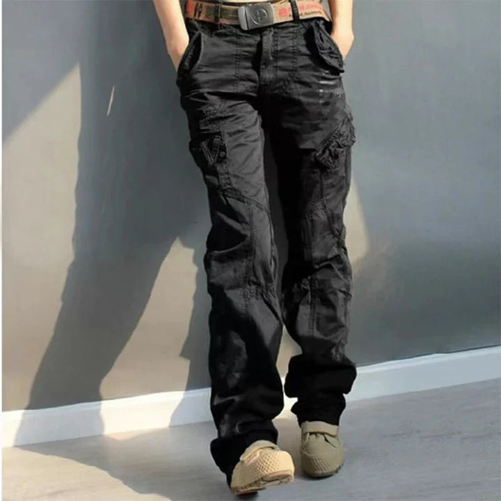Cyneburg | Pantalon cargo taille basse pour femmes