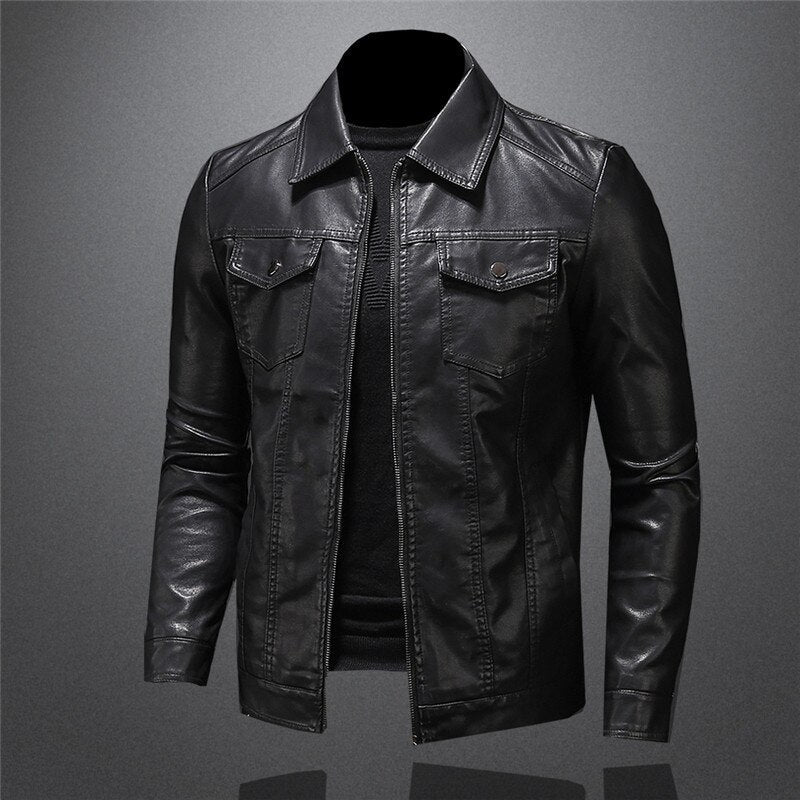 Lefty | Veste en cuir classique pour hommes