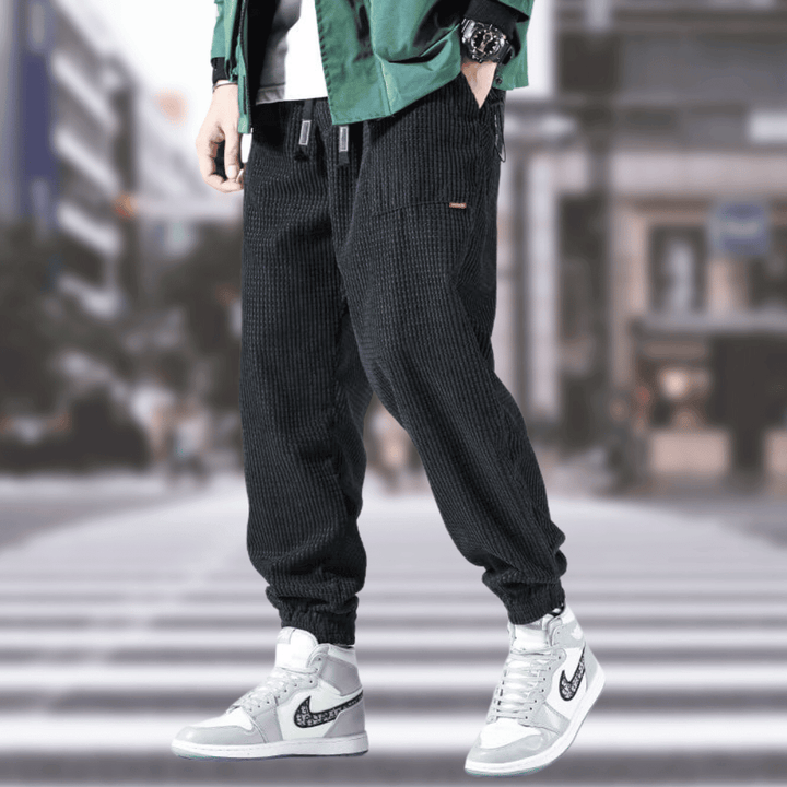 Calvin | Pantalon stylé en velours côtelé